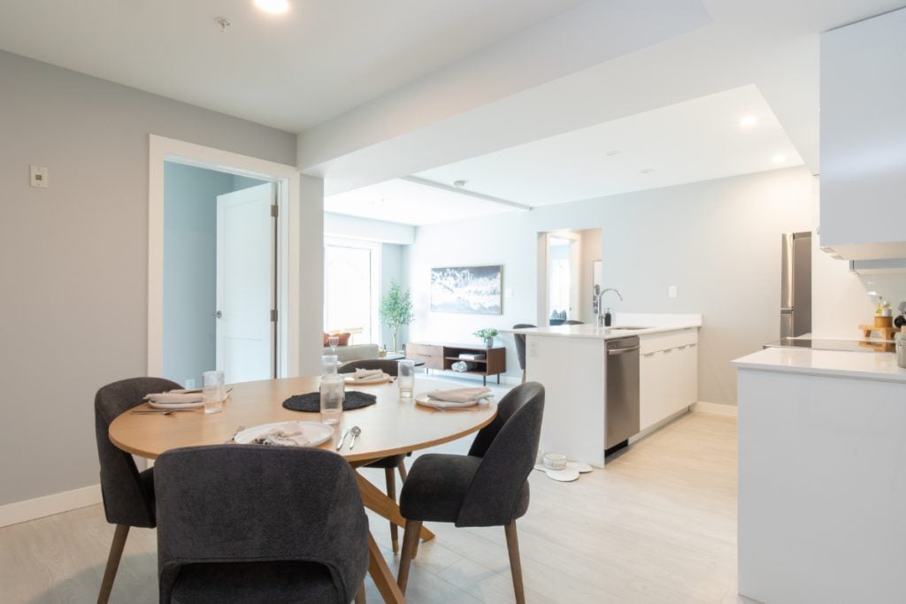 Trilogy Residences dining room