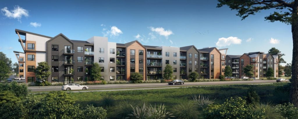 Trilogy Residences exterior rendering