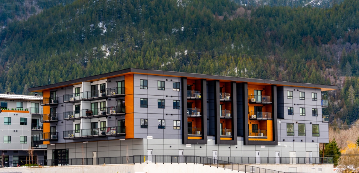 exterior of multi-residential apartment building that Voltzy Electrical worked on